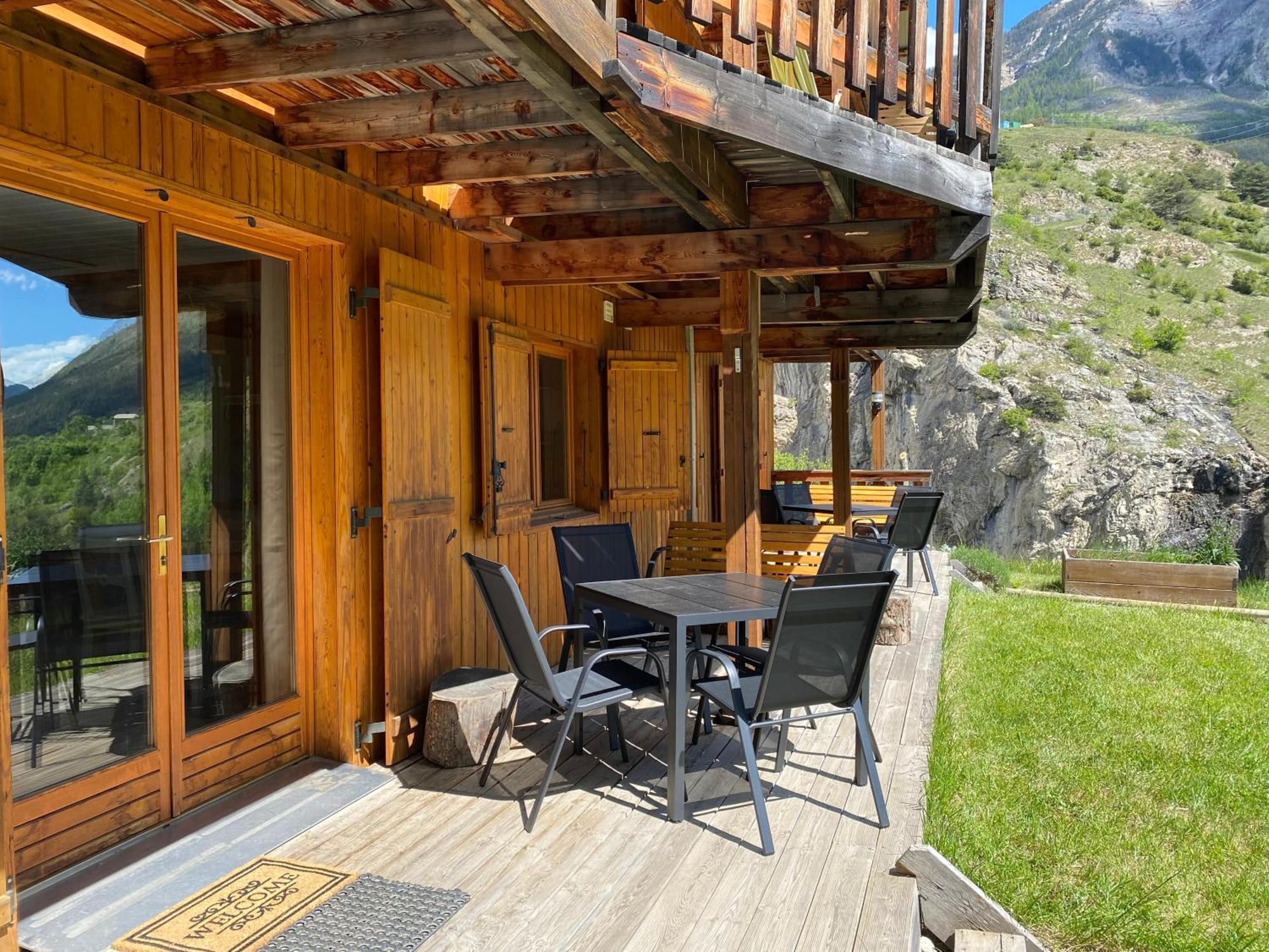 Chalet A Un Endroit Exceptionnel, Alpes, Parc National Des Ecrins Les Vigneaux Екстер'єр фото