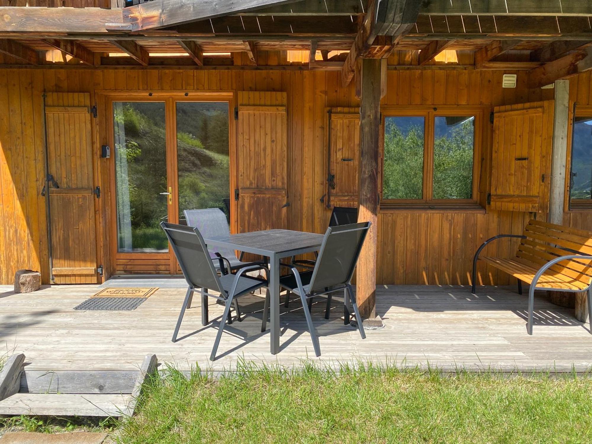Chalet A Un Endroit Exceptionnel, Alpes, Parc National Des Ecrins Les Vigneaux Екстер'єр фото