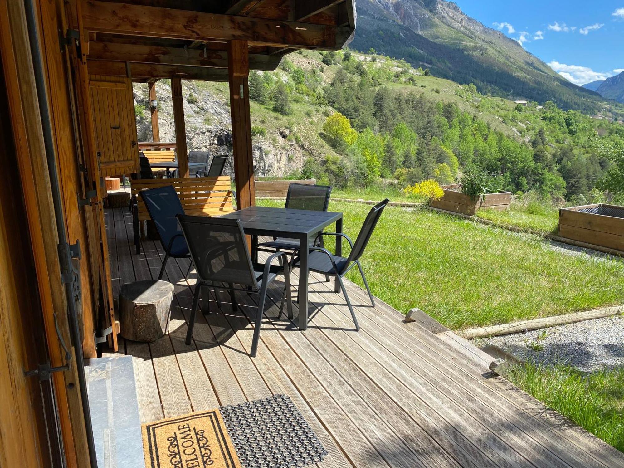 Chalet A Un Endroit Exceptionnel, Alpes, Parc National Des Ecrins Les Vigneaux Екстер'єр фото