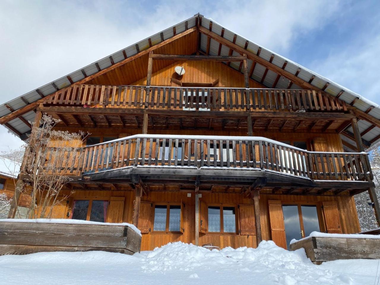 Chalet A Un Endroit Exceptionnel, Alpes, Parc National Des Ecrins Les Vigneaux Екстер'єр фото