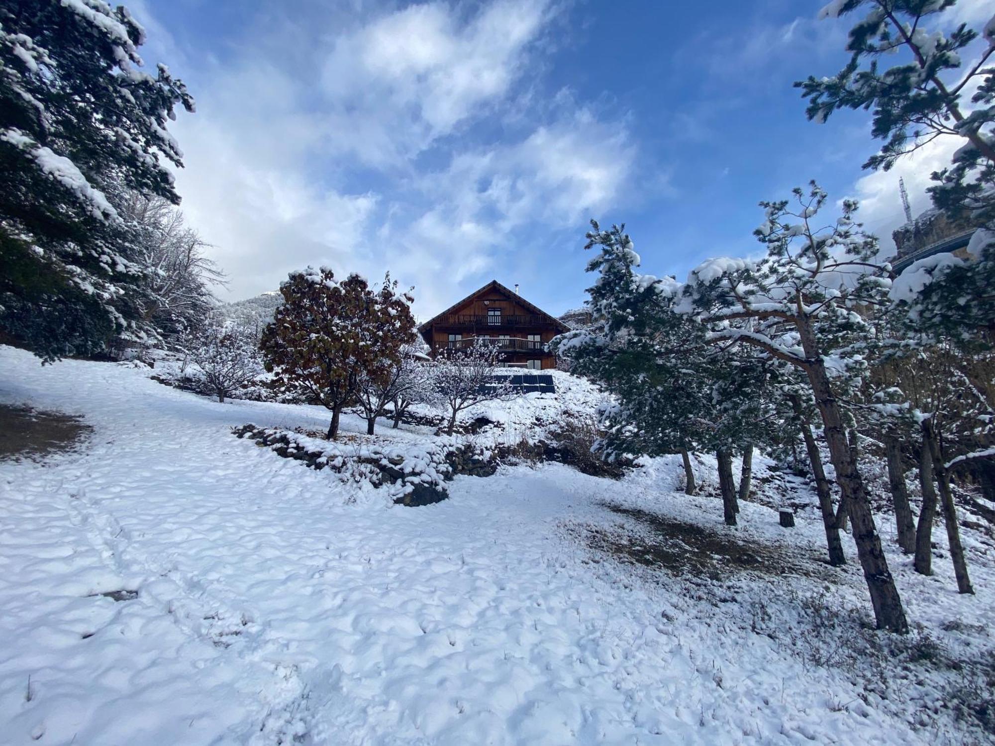 Chalet A Un Endroit Exceptionnel, Alpes, Parc National Des Ecrins Les Vigneaux Екстер'єр фото