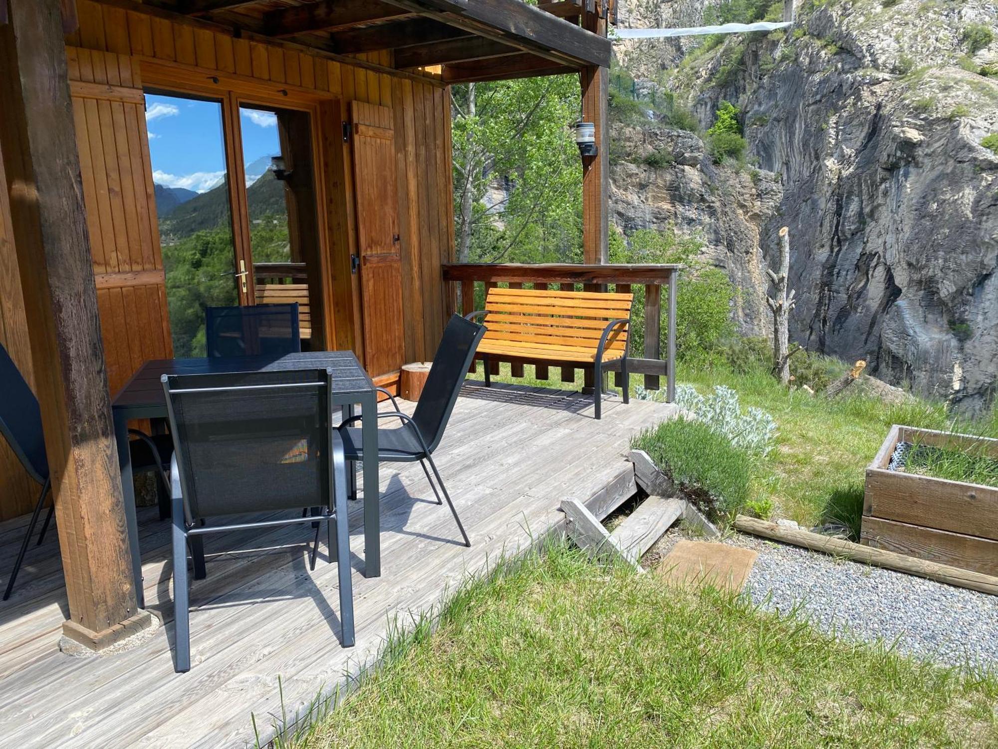 Chalet A Un Endroit Exceptionnel, Alpes, Parc National Des Ecrins Les Vigneaux Екстер'єр фото