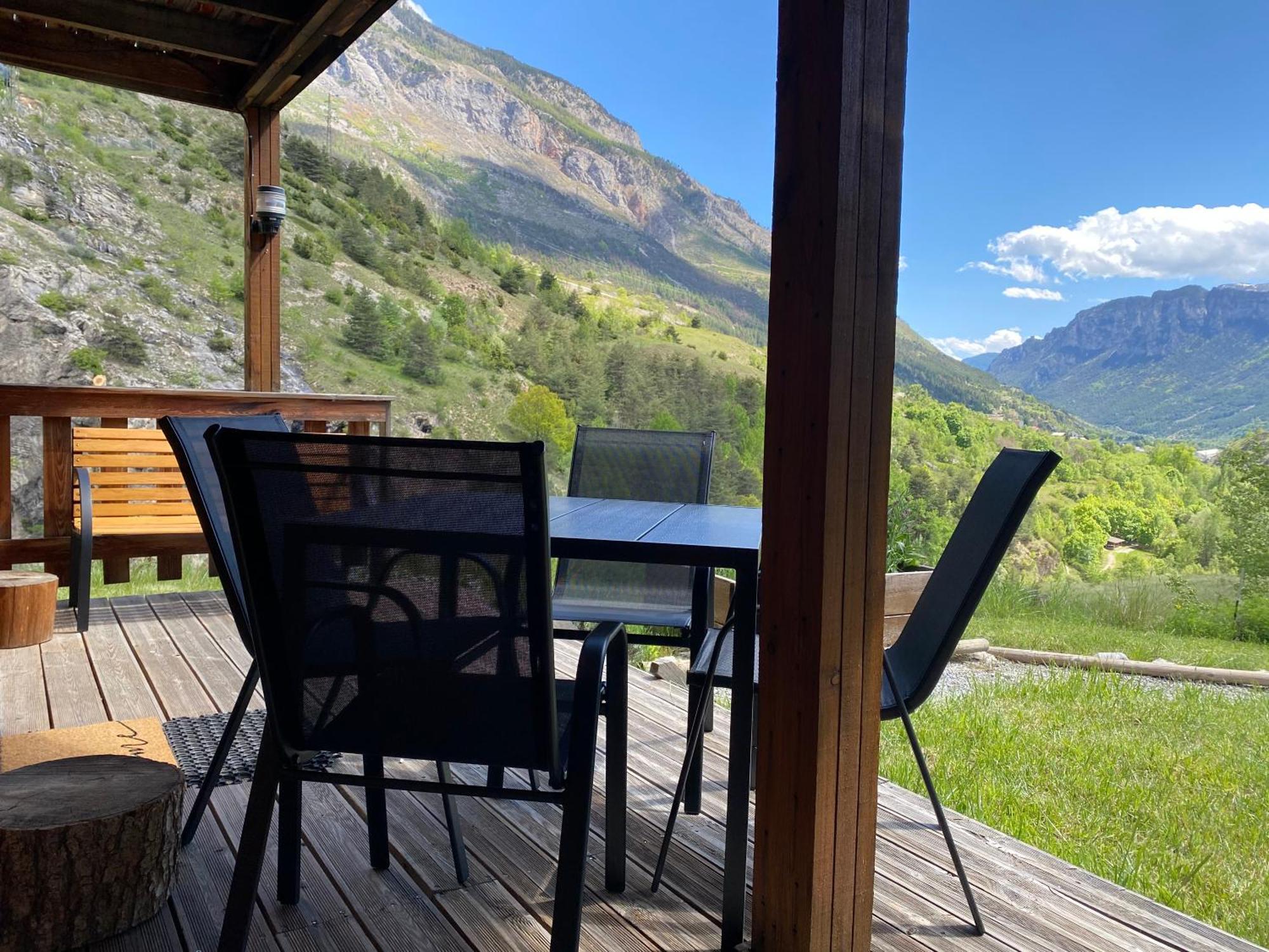 Chalet A Un Endroit Exceptionnel, Alpes, Parc National Des Ecrins Les Vigneaux Екстер'єр фото